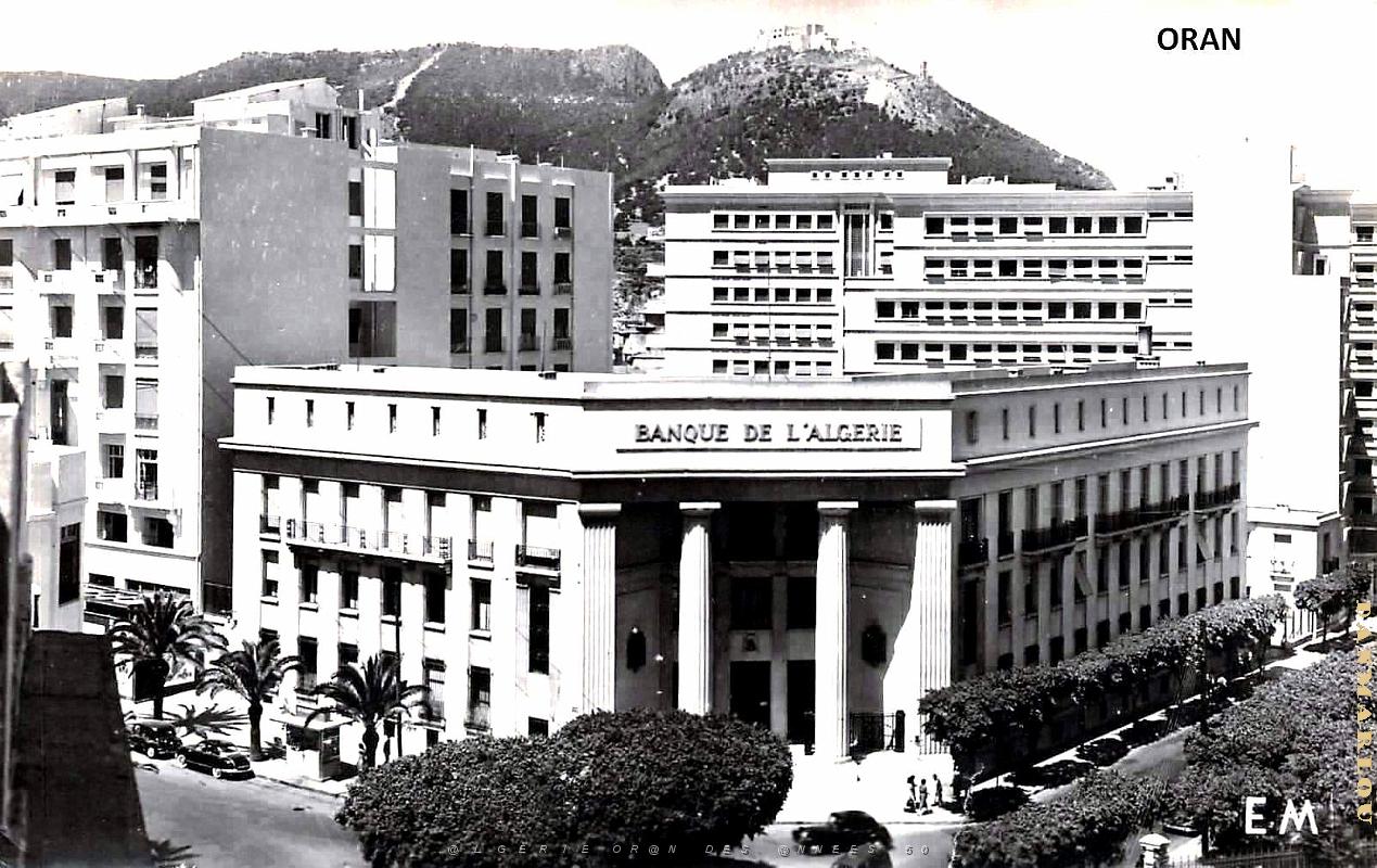 Oran - Boulevard Gallieni - Banque de l'Algerie.jpg